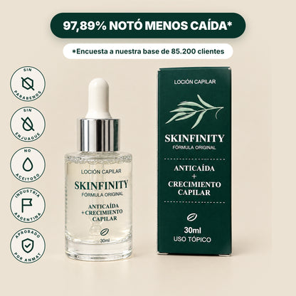 Serum Skinfinity - Fórmula avanzada de Saw Palmetto y Jojoba para crecimiento capilar