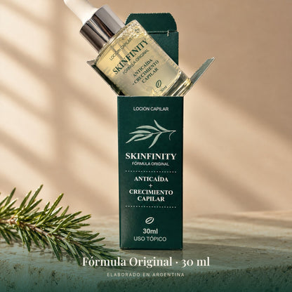 Serum Skinfinity - Fórmula avanzada de Saw Palmetto y Jojoba para crecimiento capilar