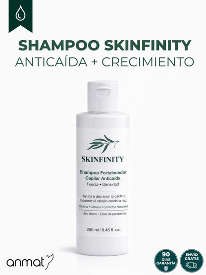 Shampoo Fórmula Anti-Caída Triple Bloqueo Anti-DHT - Skinfinity