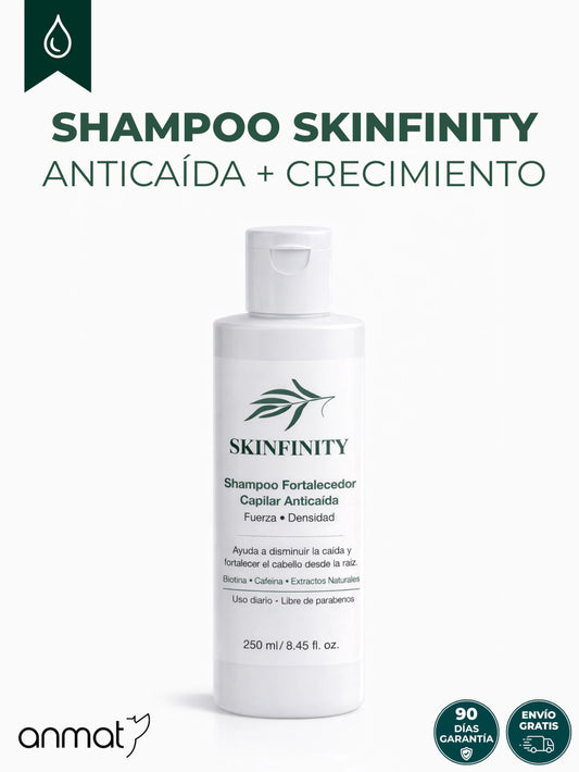 Shampoo Fórmula Anti-Caída Triple Bloqueo Anti-DHT - Skinfinity